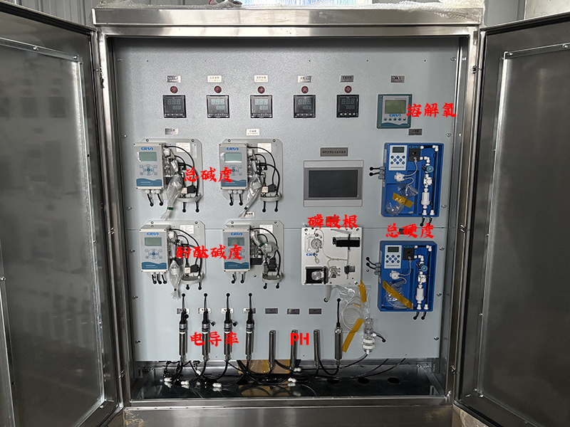 贏潤集團鍋爐水質pH電導率堿度硬度磷酸根溶解氧監(jiān)測系統(tǒng)